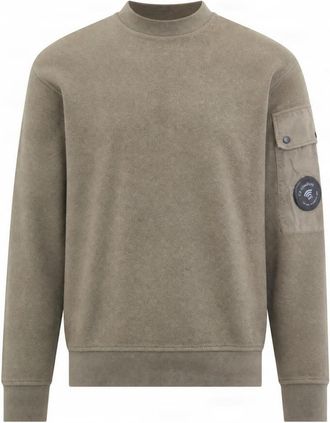 C.P. Company Green Crew Neck Sweatshirt