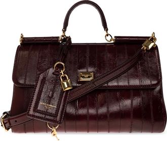 Dolce & Gabbana My Sicily Medium Bag - - Bags - Donna - Rosso - ONE SIZE