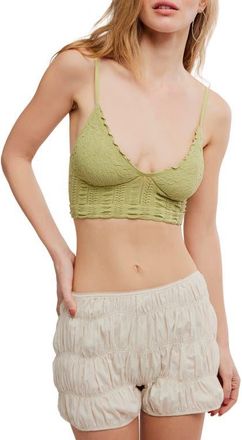 Free People Heirloom Seamless Bralette in Winter Pear at Nordstrom, Size X-Small