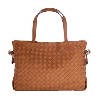 Liu Jo Tote Bags, female, Brown, Size: ONE SIZE Handbags