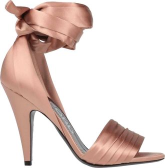 Tom Ford Pink Silk Blush Heels Size 37