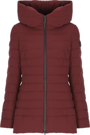 Peuterey Bordeaux Campbell Hooded Quilted Jacket