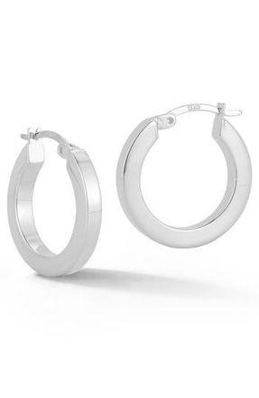 Glaze Jewelry Tube Hoop Earrings in Silver at Nordstrom Rack