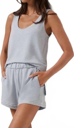 Travis Mathew Cloud Terry Varsity Top In Grey