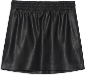 Anine Bing Dames, Rokken, Zwart, Maat: XS Leer