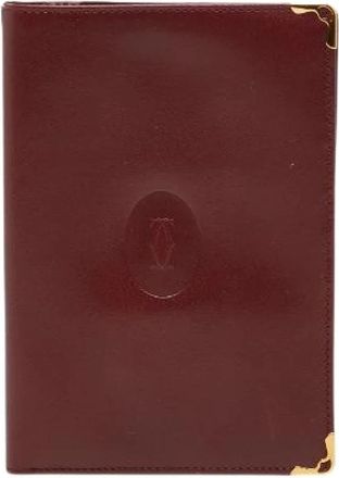 Cartier Pre-owned Leren Lange Portemonnee - Dames - Vintage Accessoires - Rood - ONE Size - Leer - Vintage