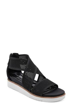 Easy Spirit Wander Strappy Sandal in Black at Nordstrom, Size 8.5