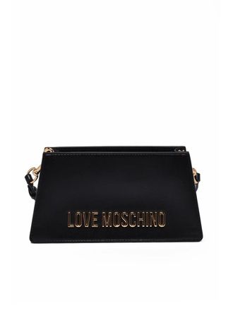 Love Moschino Trapezoidal Small Crossbody Bag With Gold-Tone Hardware