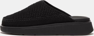 FitFlop Womens Fit Flop Gen-FF Crochet Mules in Black