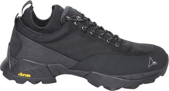 Roa Zwarte Sneakers voor Mannen Aw 24 - Heren - Sneakers - Zwart - 41 EU - Schoenen