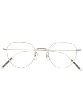 Oliver Peoples Occhiali da sole geometrici - Argento