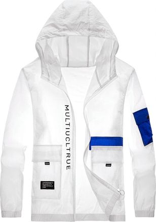 Generic Cocila Lightening Deal of Day Winter Coats Men Winter Thin Long Sleeve Zipper Coat Beauty Hood Lapel Multi Pockets Solid Color Jacket Mens Clothing De