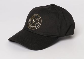 Versace Jeans Couture Cappello Versace Jeans Couture in twill di cotone con logo