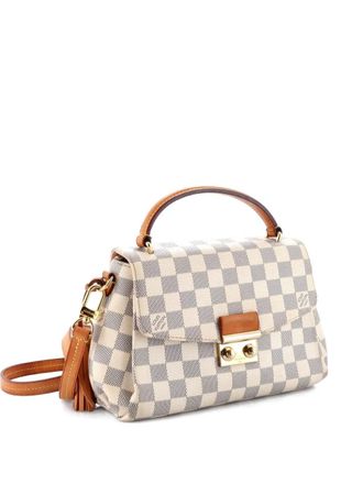 Louis Vuitton Croisette Handbag Damier crossbody bag - Bianco
