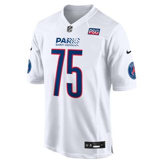 Nike Paris Saint-Germain 2025 Nike Mens NFL Game Jersey in White | 22NM10AFA6-5L5
