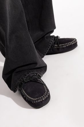 Isabel Marant Shoes Fitza Type Loafers, Womens, Black
