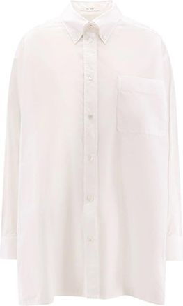 The Row Shirts - Dames - Overhemden - Wit - 2XS - Overhemden