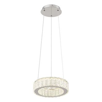 Globo Lighting L&aacute;mpara Colgante - Mucky - Cromo - Metal - &Oslash; 30cm - Led - - Globo