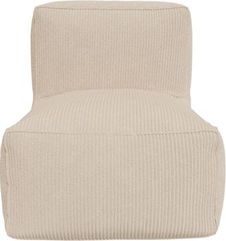 Vente-Unique Poltrona in velluto a coste Beige - NOUMARA