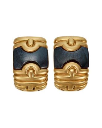 Bulgari 18K Parentesi Hoops (Authentic Pre-Loved)