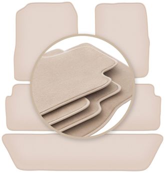 OEM Alfombrillas Beige Premium Para: Dodge Durango Ii Suv 2002-2010