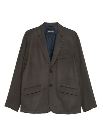 Emporio Armani Jack met zak en knoop - Grijs