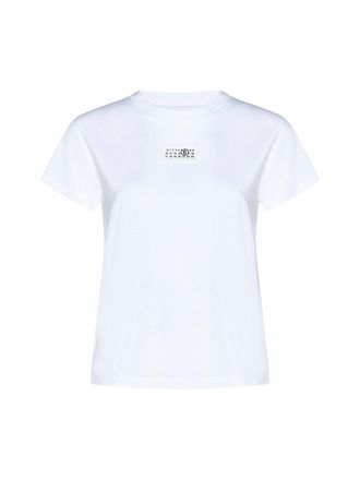 Maison Margiela Logo Patch Crew Neck T-shirt