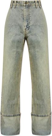 Entire studios Straight Jeans, unisex, Blue, Size: XS Straight jeans