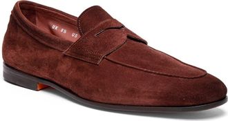 Santoni Carlos Penny Loafer in Red at Nordstrom Rack, Size 9