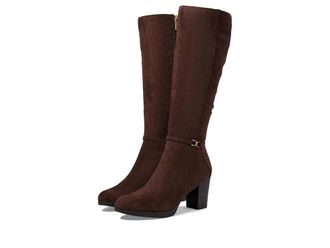 Anne Klein Rya Womens Boots Dark Brown : 9.5 M, Synthetic
