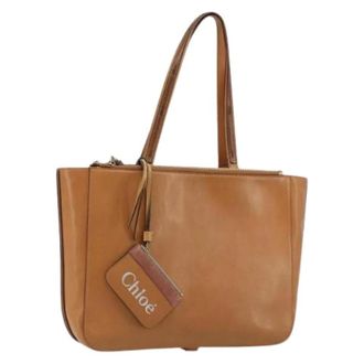 Chlo&eacute; Pre-owned Tote Bag - Pre-owned - Mujer - Beige - ONE SIZE