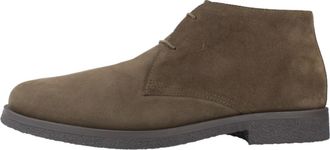 Geox Stijlvolle Veterschoenen voor Mannen - Heren - Veterlaarzen - Groen - 44 EU - Schoenen