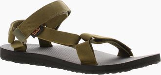 Teva Mens Teva Mens Walking Sandals Teva Original Universal Touch Fastening dark olive UK - Green - Size: 11