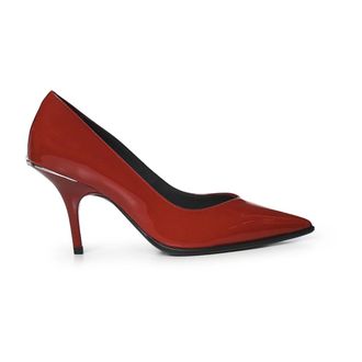 Pinko Pinko - Lady 11 Pump - Dames - Schoenen - Rood - Maat: 39 EU Leer