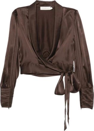 Zimmermann Donna, Camicette, Marrone, M, new