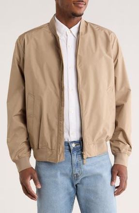 Save The Duck Lorenzo Water Resistant Bomber Jacket in Dune Beige at Nordstrom Rack, Size Xx-Large