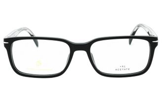 David Beckham DB1065 Acetate Rectangle Eyeglasses - Gray