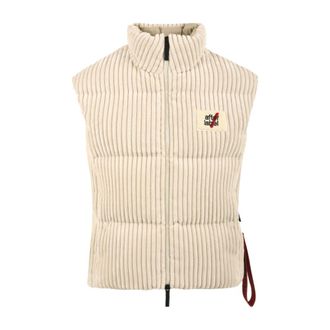 Afterlabel Jassen, Dames, Beige, S, Polyester, Bormio Tp 324 Vest
