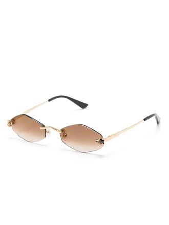 Cartier CT0433S Sunglasses - Gold