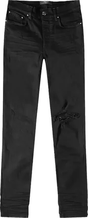 Amiri Broken Denim Jeans - Aged Black