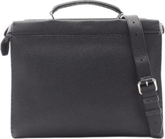 Fendi Vintage, unisex, Zwart, ONE Size, Leer, Pre-owned Shoulder Bag