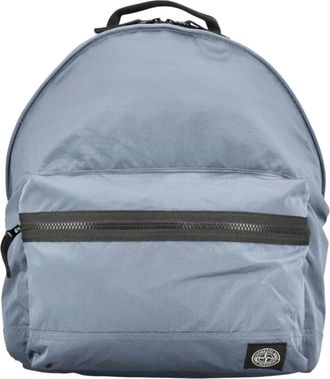 Stone Island Backpacks, unisex, Blue, Size: ONE SIZE Coated Nylon Metal In Econyl Backpack