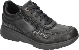 Xsensible Lima Sneaker - Dames - Sneakers - Zwart - 39 EU - Leer - Schoenen