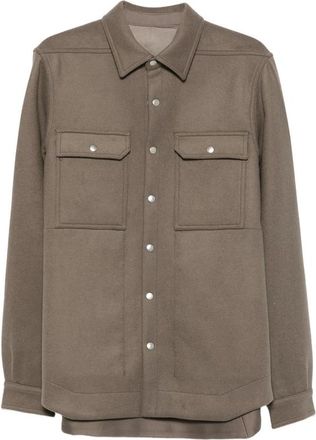 Rick Owens Press-stud Flap-pocket Jacket