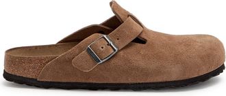 Birkenstock Boston Suede Clogs - Brown - 36 (IT36/ UK3)
