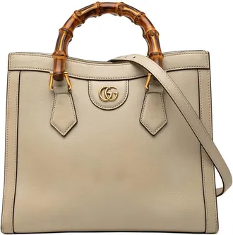 Gucci Pre-owned Gucci Medium Calfskin Bamboo Diana Satchel Ladies PDYCEA8WP3JQS3UP