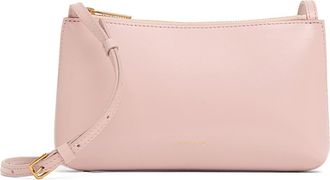 Mansur Gavriel Mini Gaia Leather Crossbody Bag in Zucchero/Anise at Nordstrom