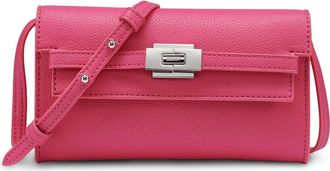 DKNY Bryar Wallet On A String in Hot Pink at Nordstrom