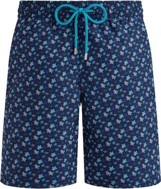 Vilebrequin Costume da bagno con stampa grafica - Blu