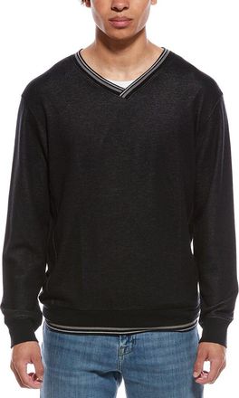 Ashworth Peached Saba V-Neck Sweatshirt